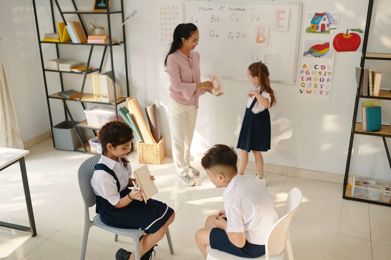 Kids Learning English Alphabet